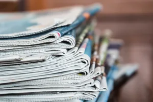 Stack of Newspapers